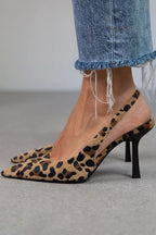 Avery™ | Tacones D'Orsay Leopardo