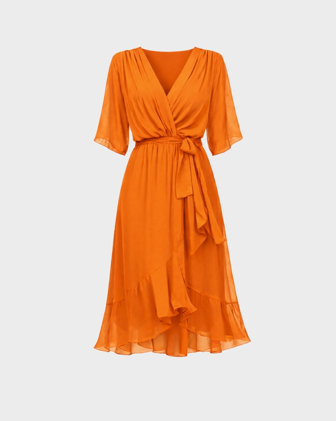 LUCINDA™ | VESTIDO MIDI CRUZADO