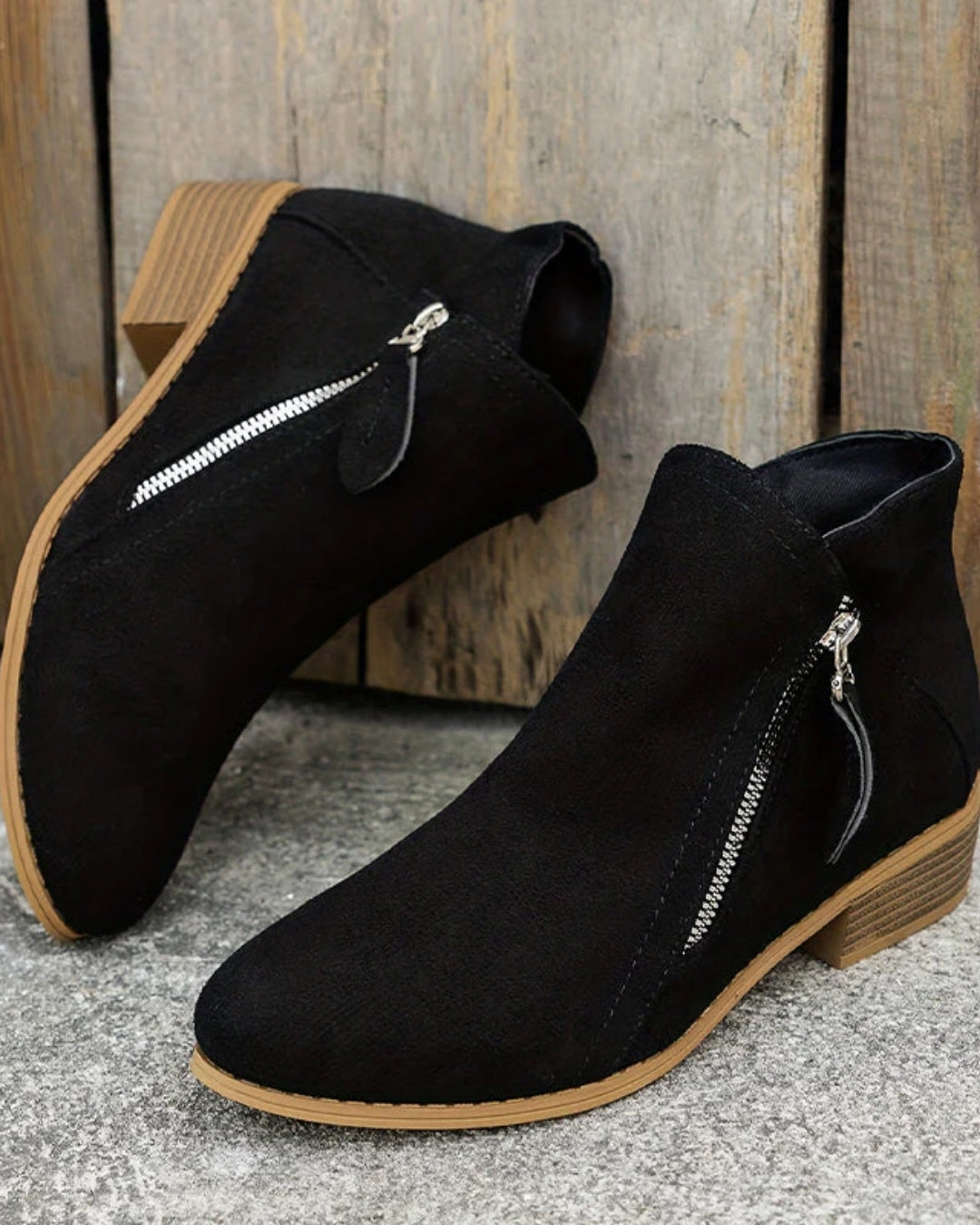 BELLA™ – BOTINES DE TACÓN BAJO