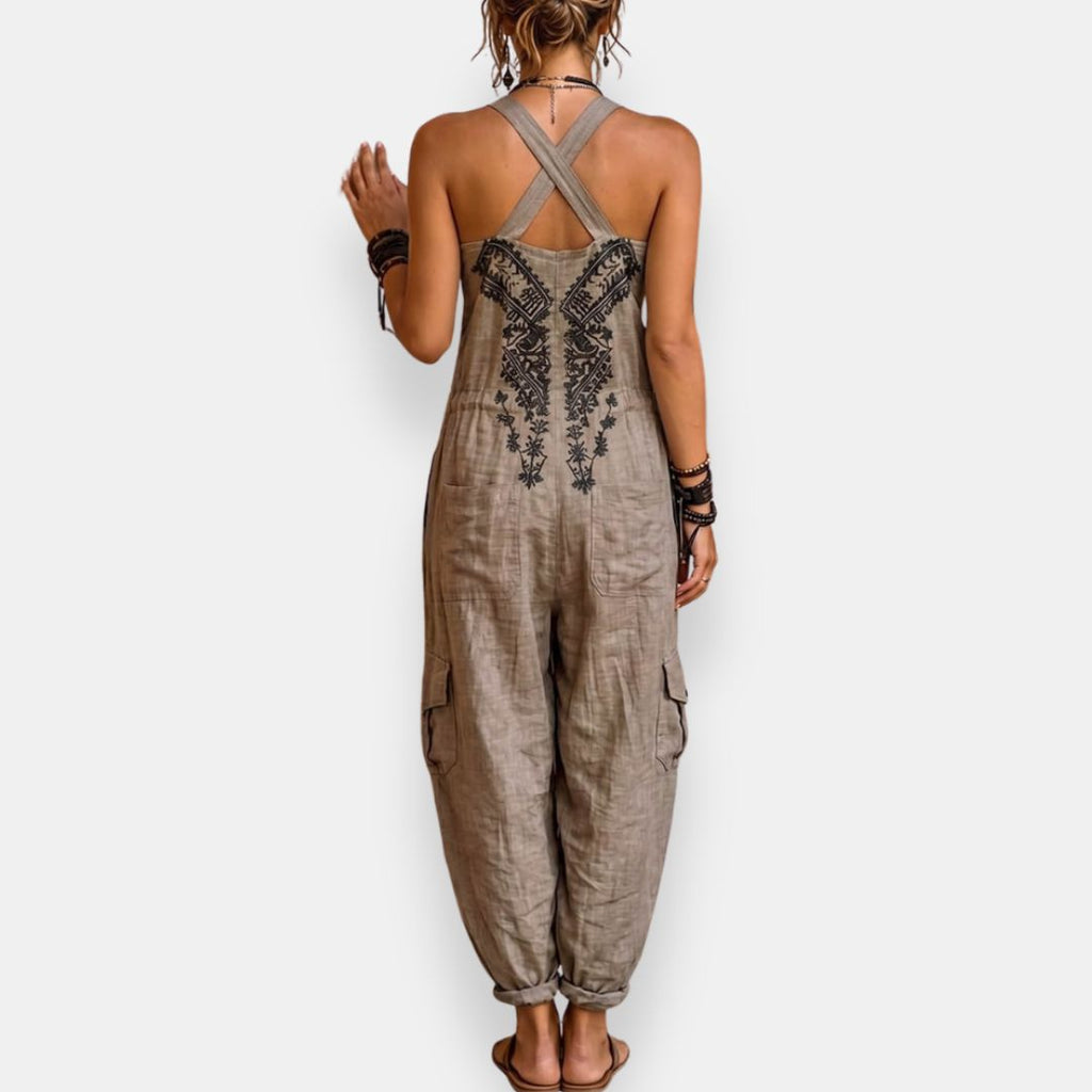Erminilde | Mono bohemio bordado