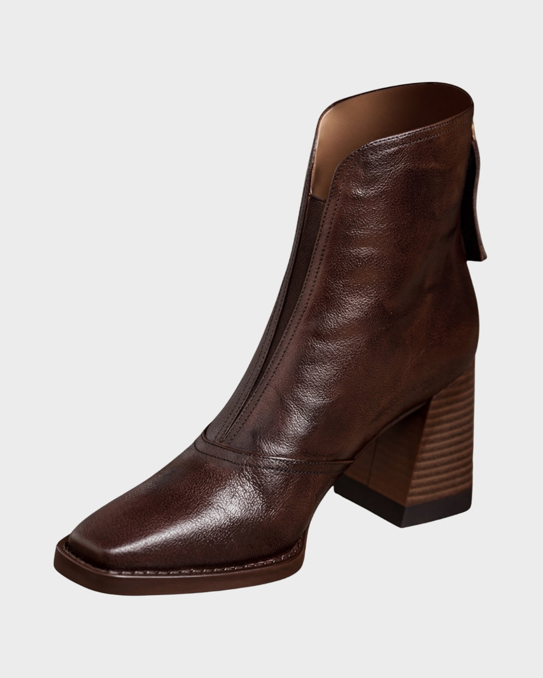 CLAUDIA™ | BOTINES CON TACÓN MEDIO
