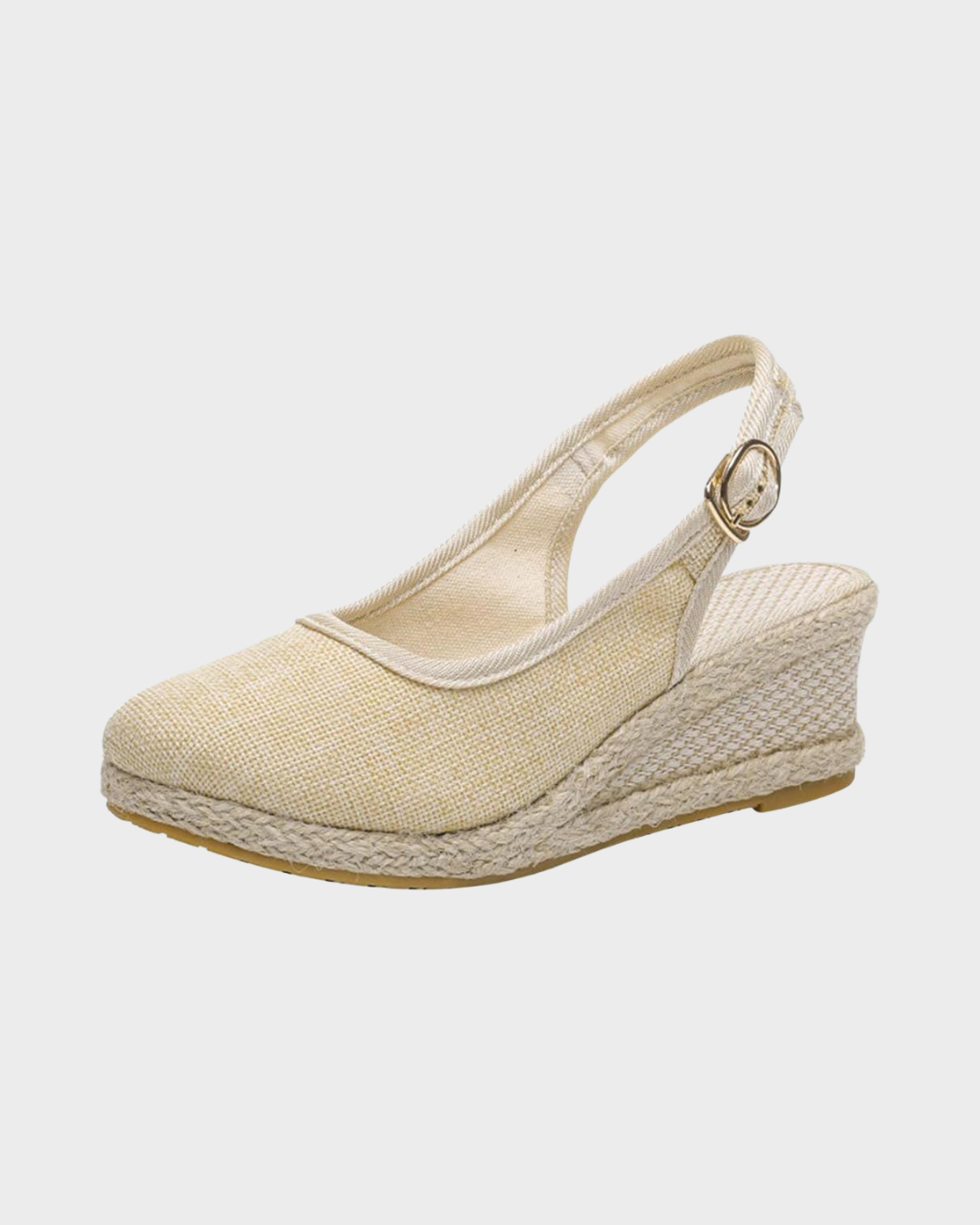 CRISTINA™ | SANDALIAS CUÑA ESPARTO