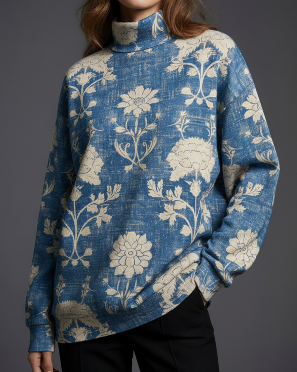 ASHLEY™ - JERSEY DE CUELLO ALTO CÁLIDO Y ELEGANTE