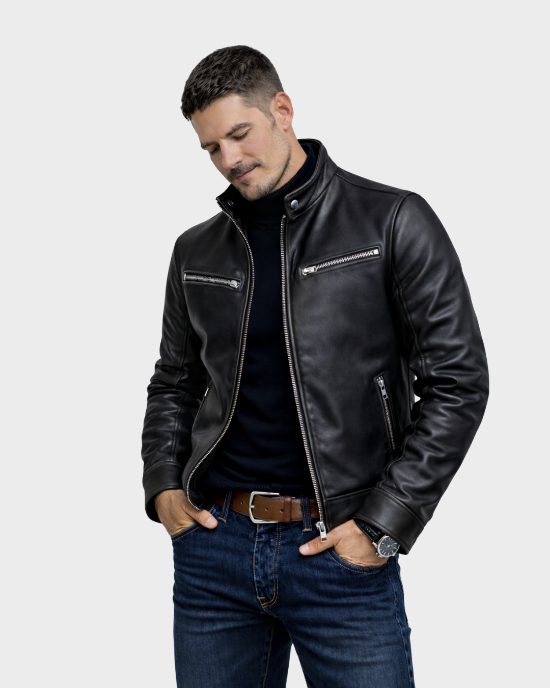 WINDSOR™ | CHAQUETA EFECTO PIEL VINTAGE