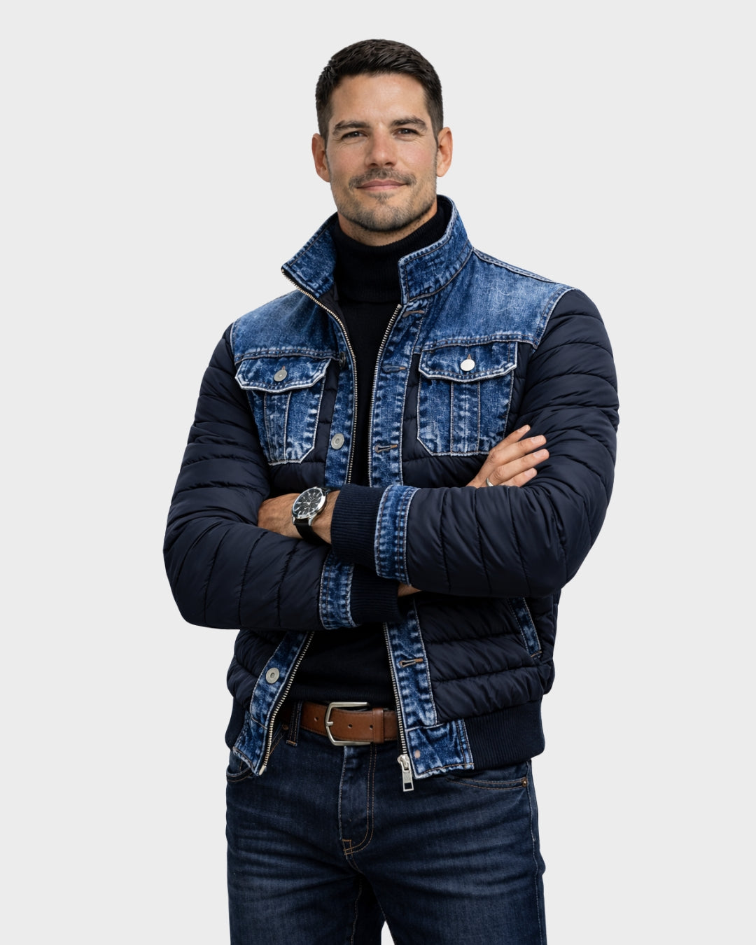MAVERICK™ | CHAQUETA DENIM ACOLCHADA