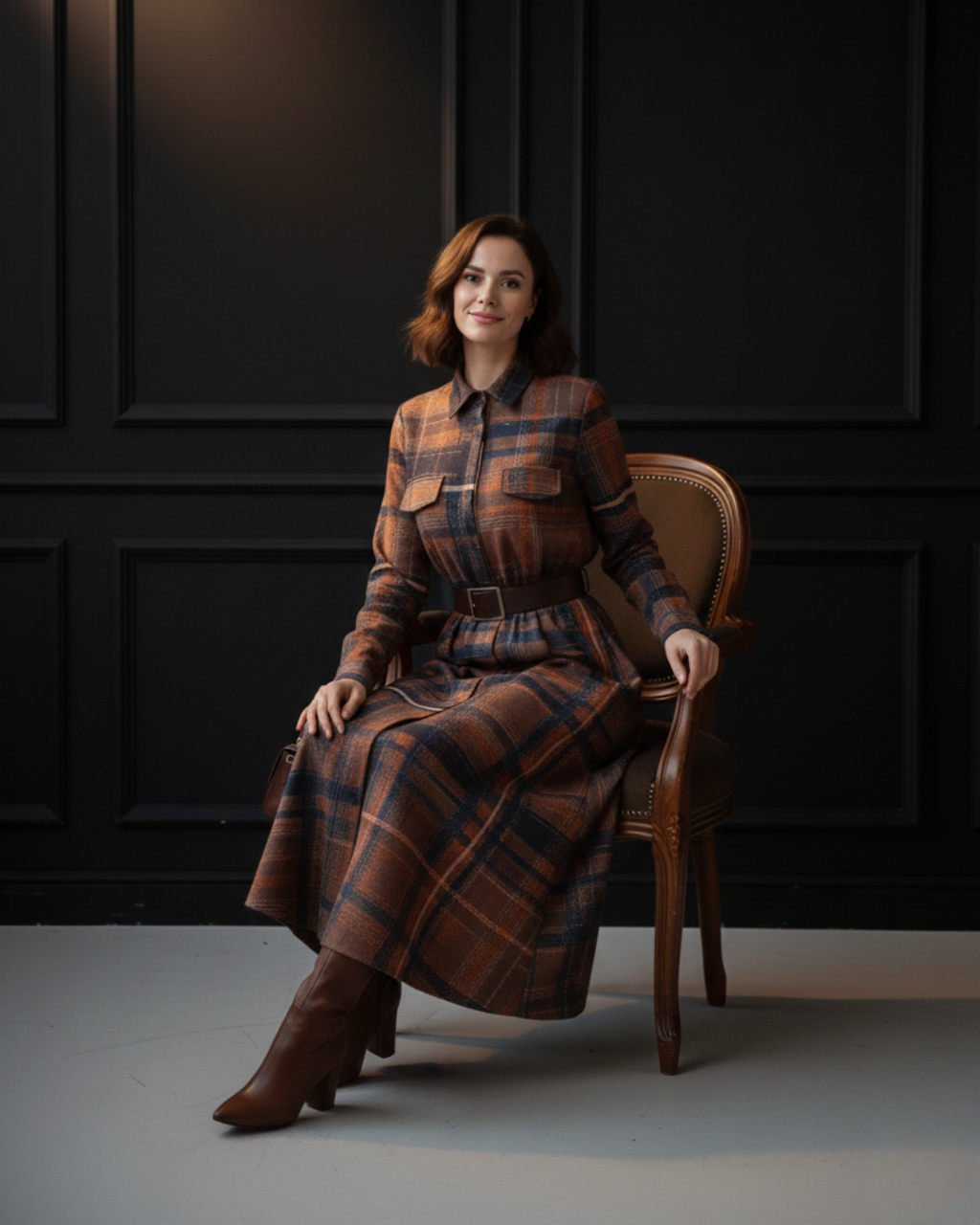 GIULIETTA™ – VESTIDO A CUADROS