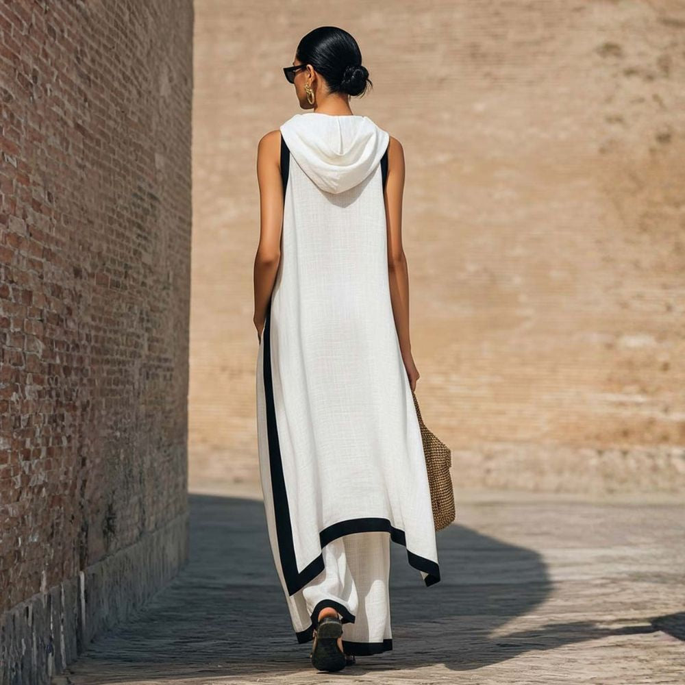 LEONORA | CONJUNTO COMPLETO DE LINO ELEGANTE