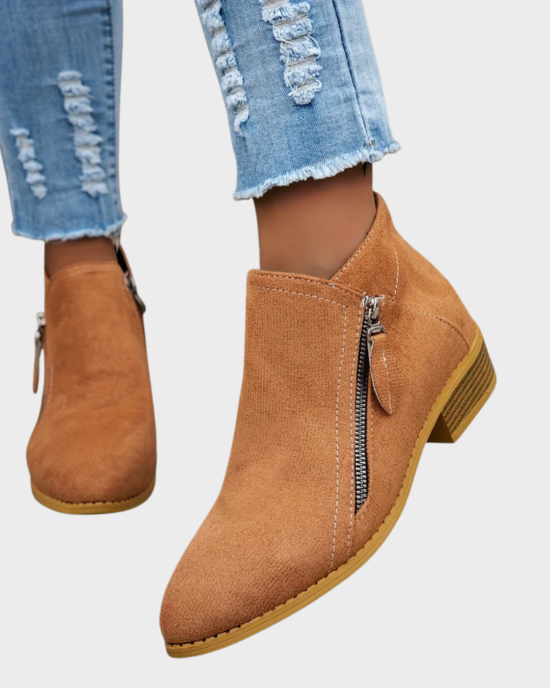 BELLA™ – BOTINES DE TACÓN BAJO