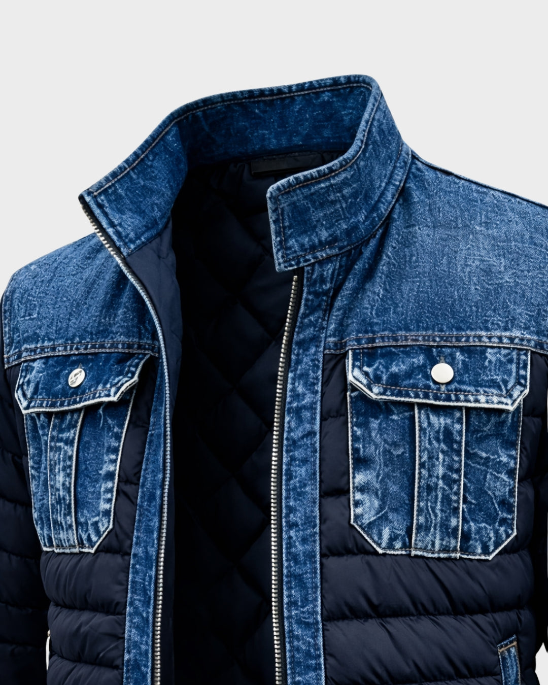 MAVERICK™ | CHAQUETA DENIM ACOLCHADA