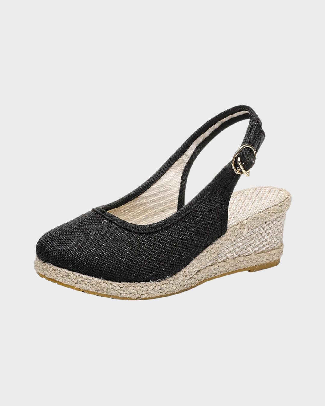 CRISTINA™ | SANDALIAS CUÑA ESPARTO