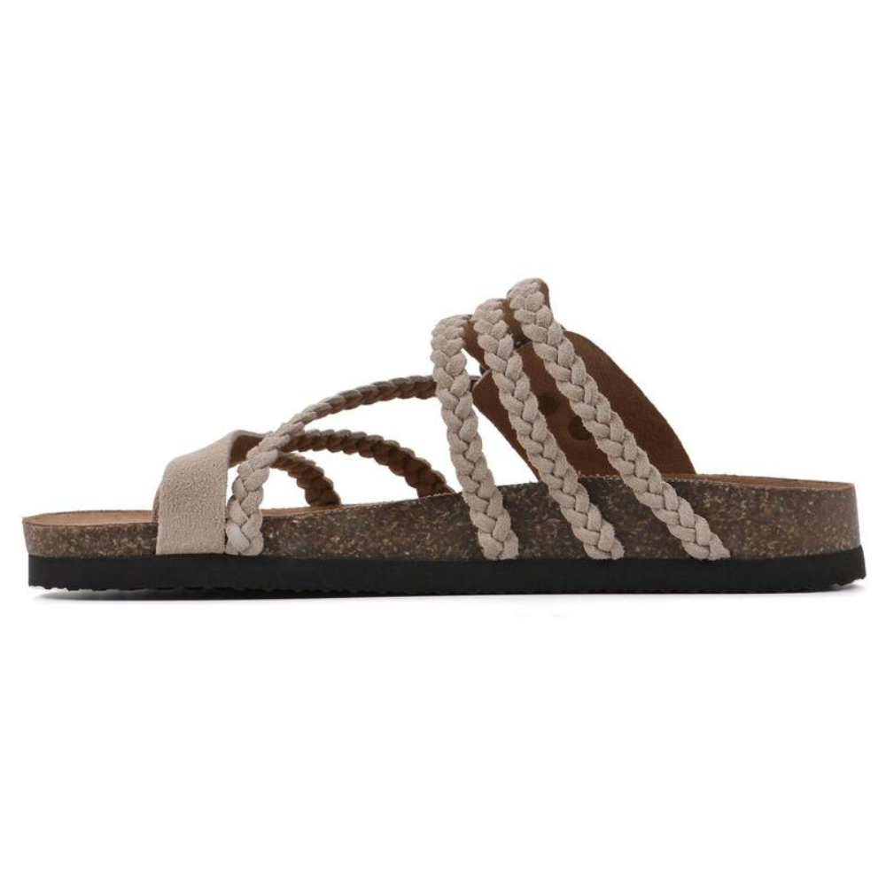 Sandalias trenzadas elegantes