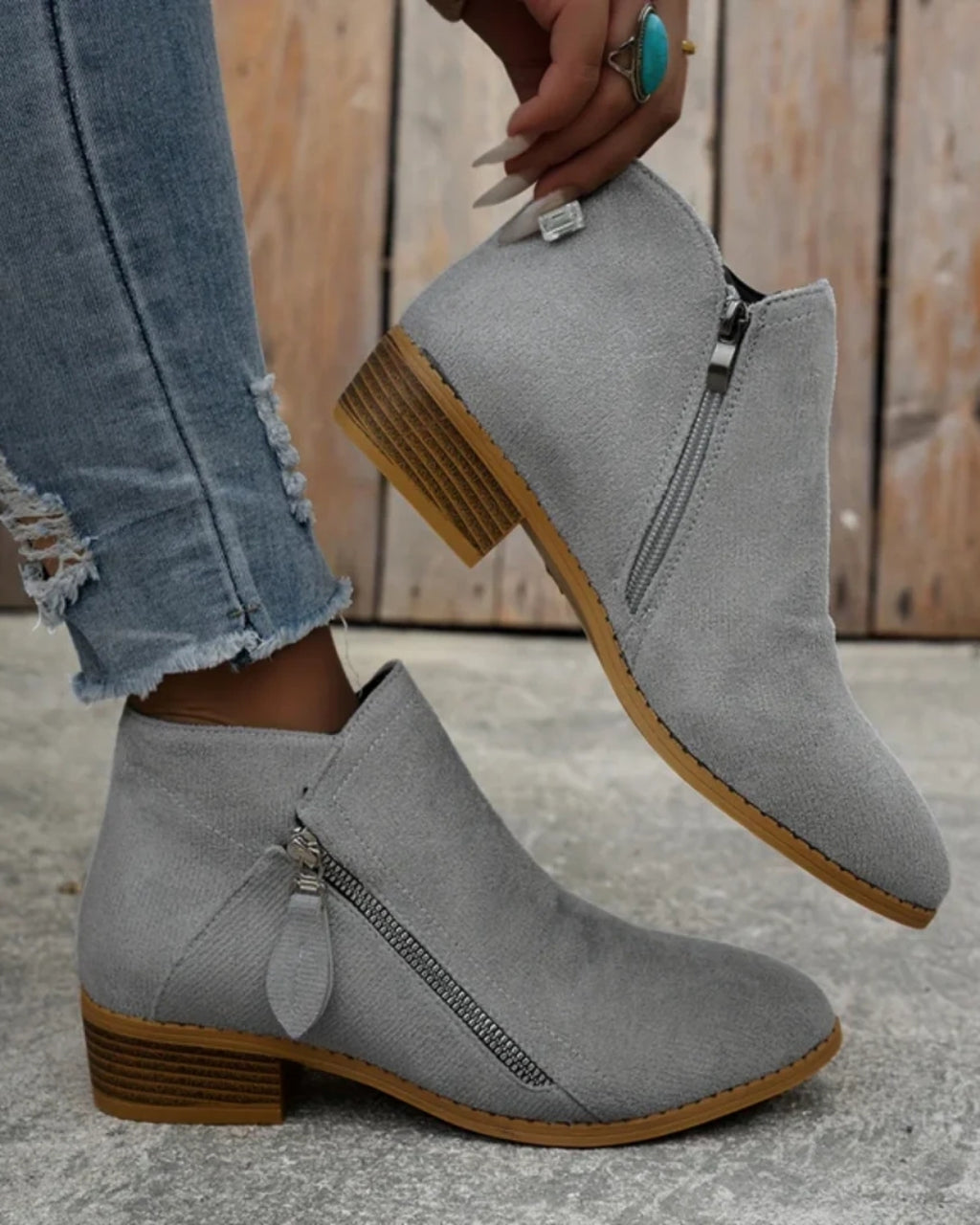 BELLA™ – BOTINES DE TACÓN BAJO