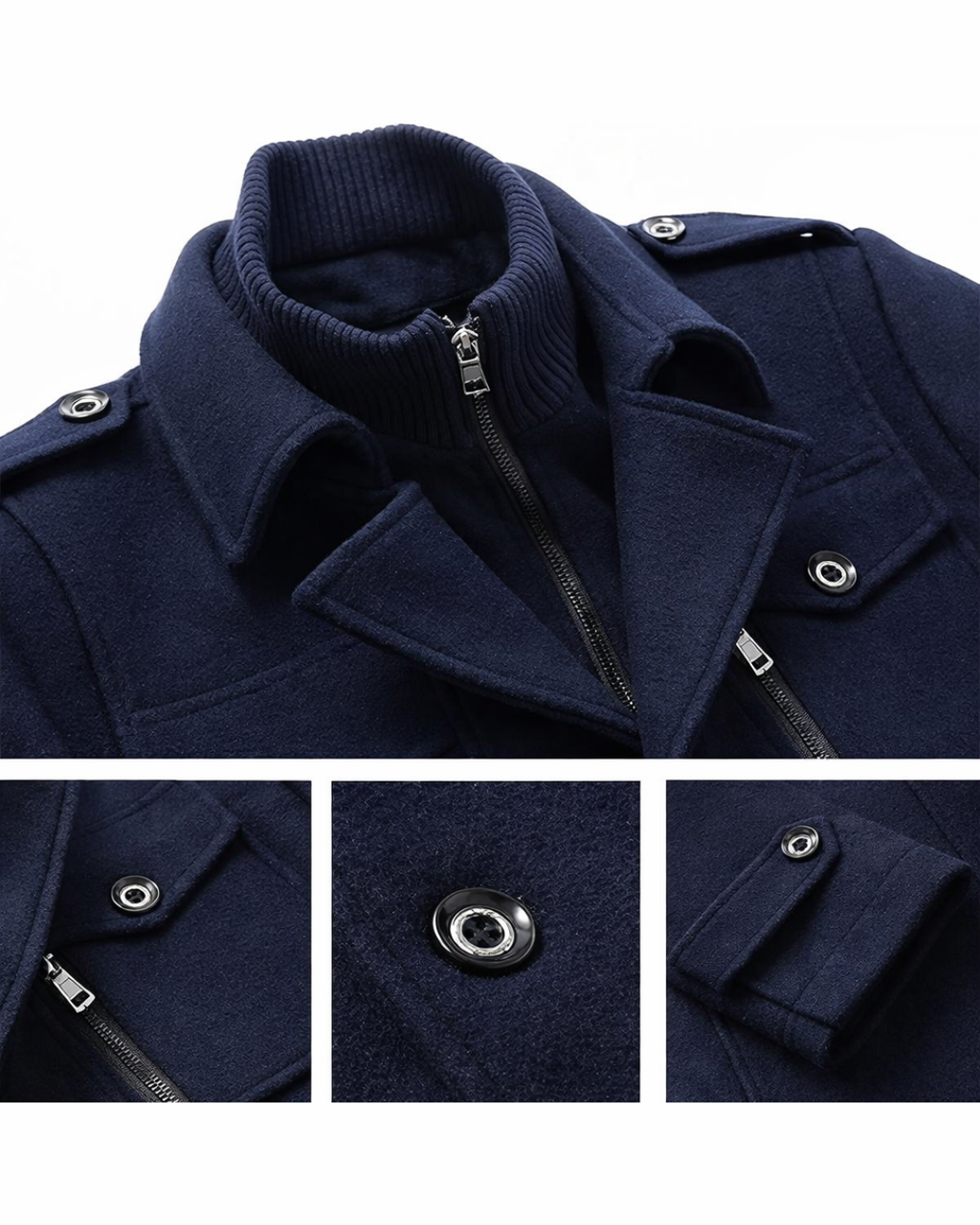 MARCUS™ | ABRIGO LARGO HOMBRE