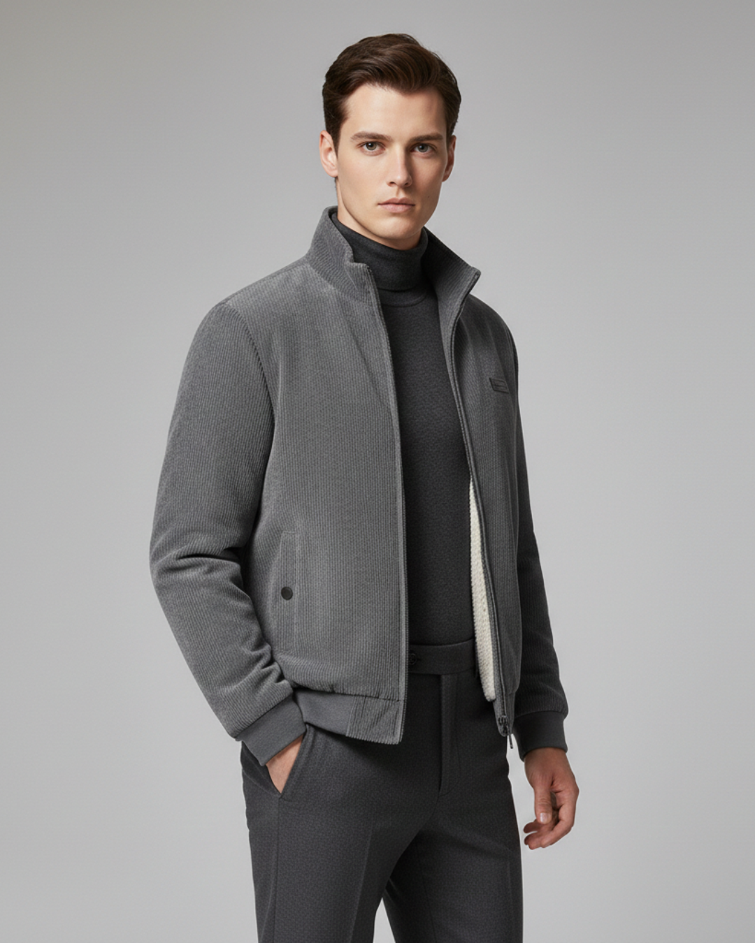 IVÁN™ | CHAQUETA DE PANA CON FORRO POLAR