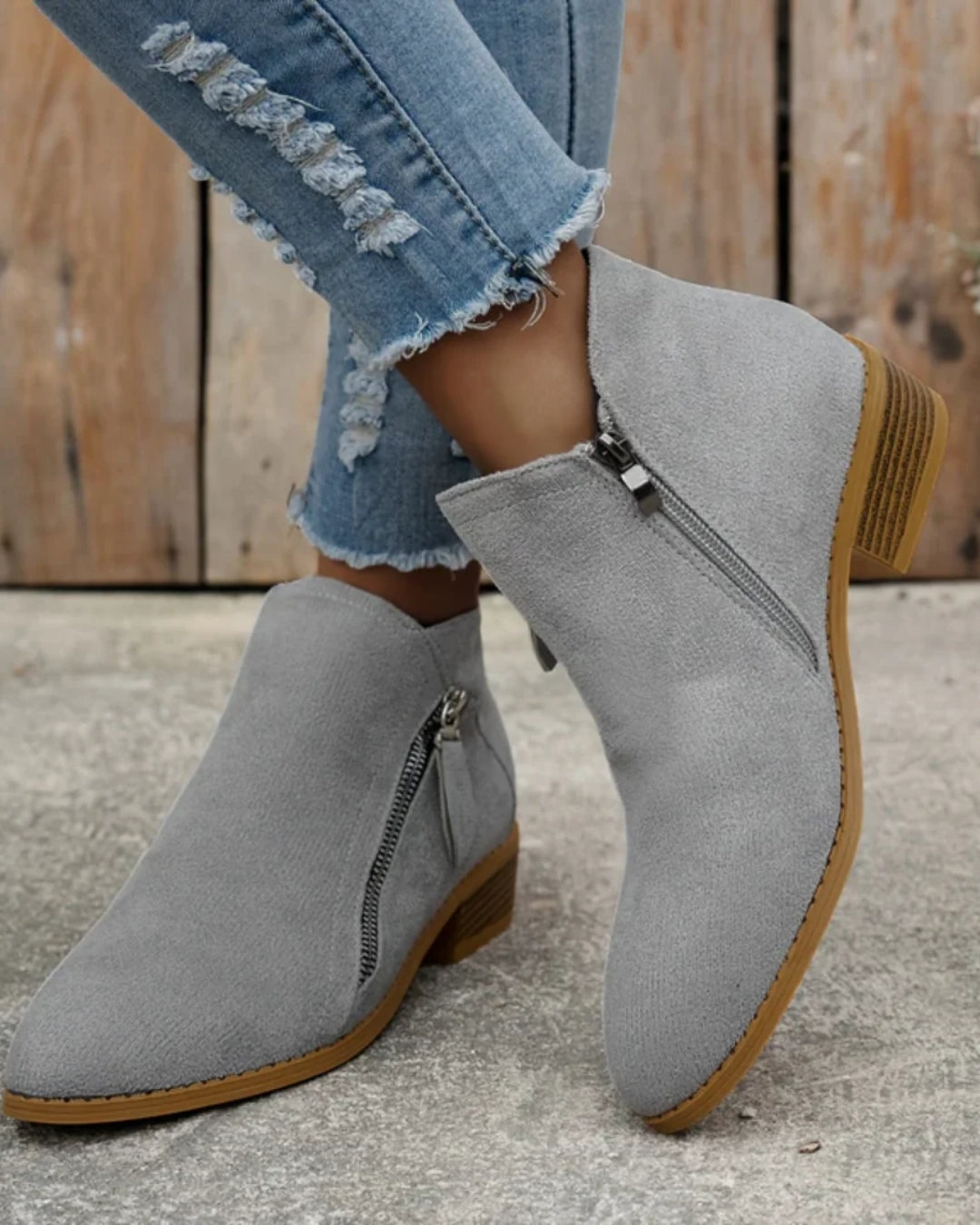 BELLA™ – BOTINES DE TACÓN BAJO