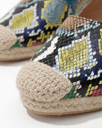 AUREA™ | ALPARGATAS CUÑA ESPARTO