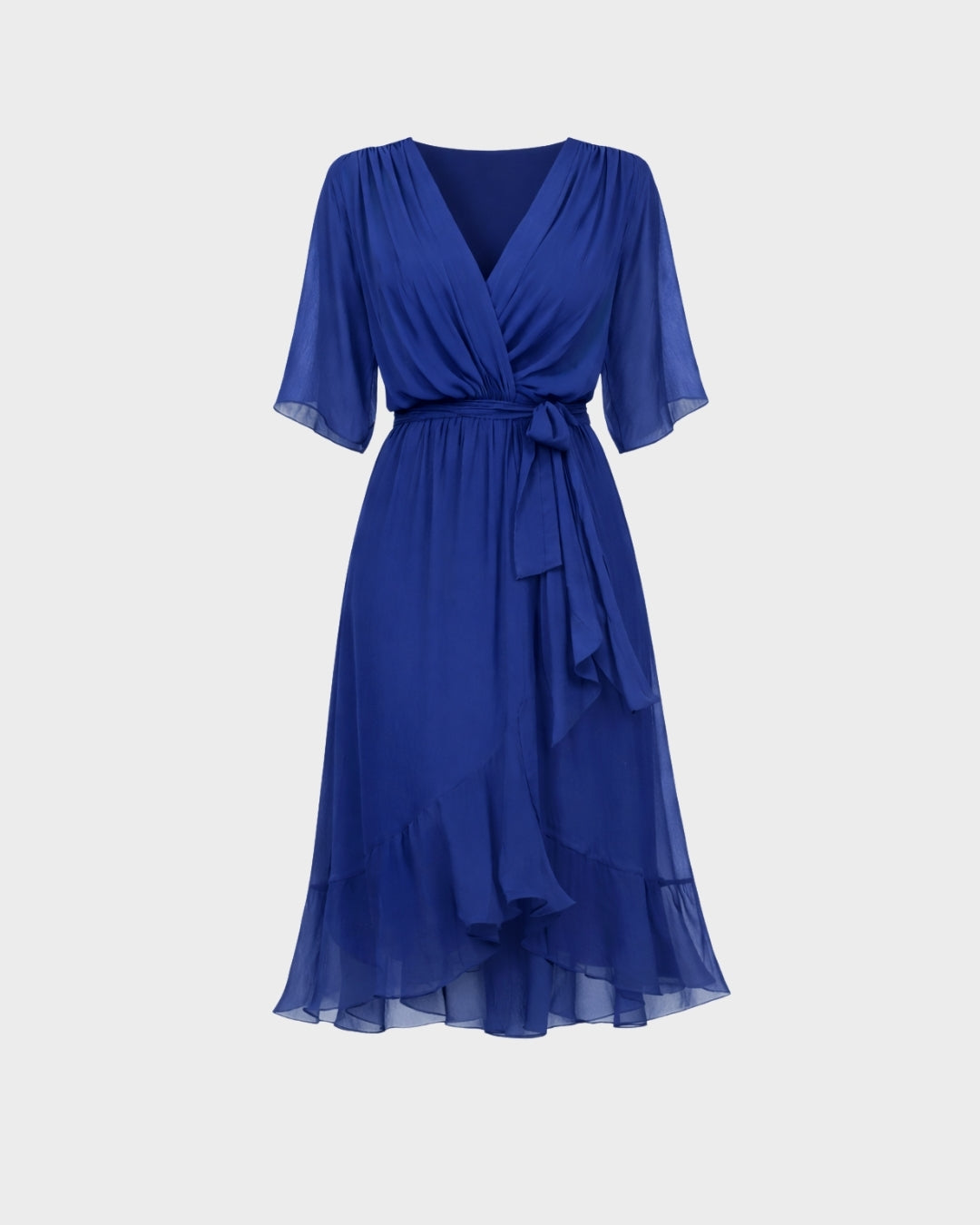 LUCINDA™ | VESTIDO MIDI CRUZADO