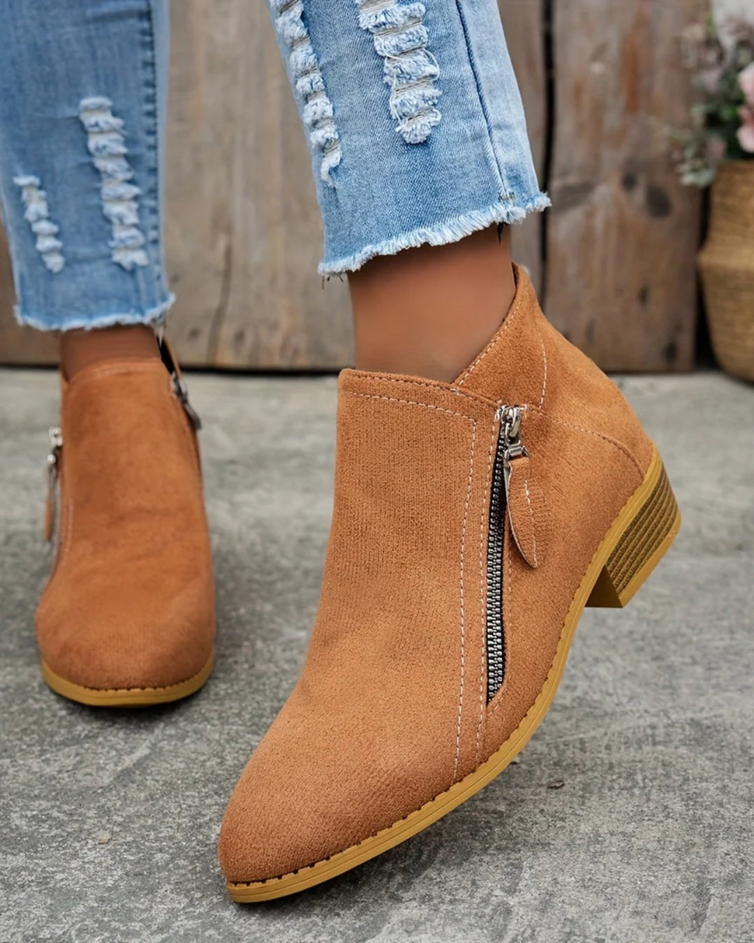 BELLA™ – BOTINES DE TACÓN BAJO