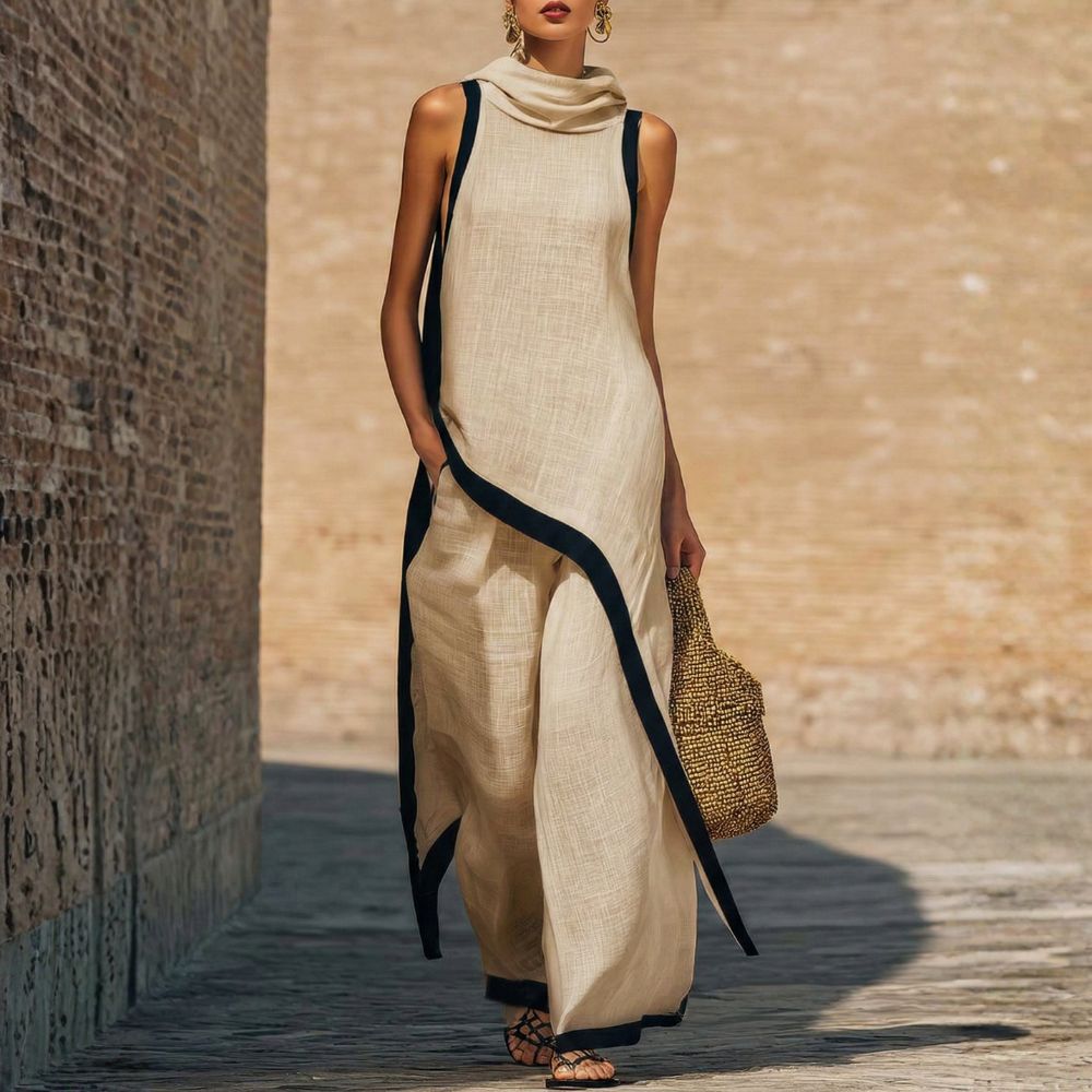 LEONORA | CONJUNTO COMPLETO DE LINO ELEGANTE