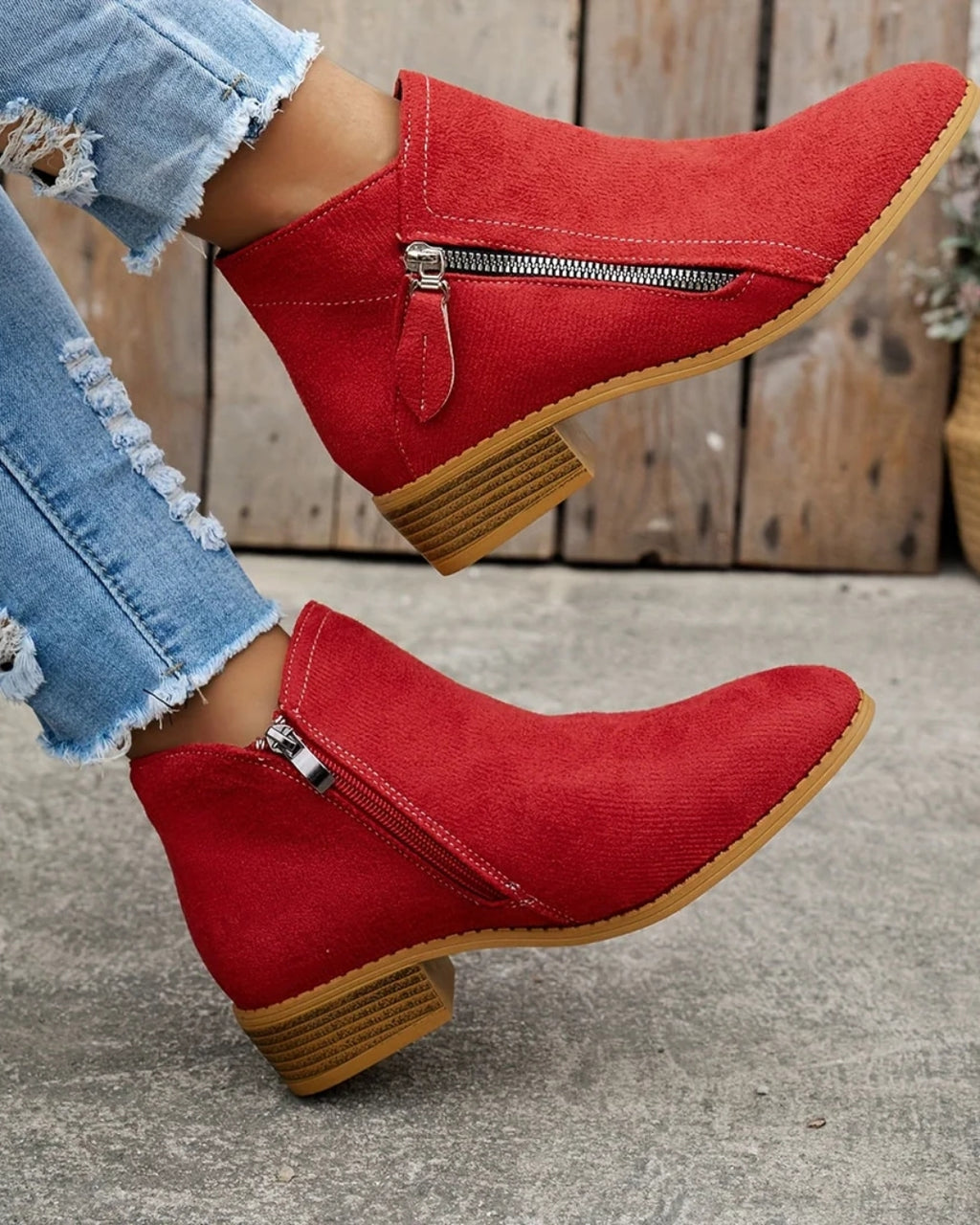 BELLA™ – BOTINES DE TACÓN BAJO