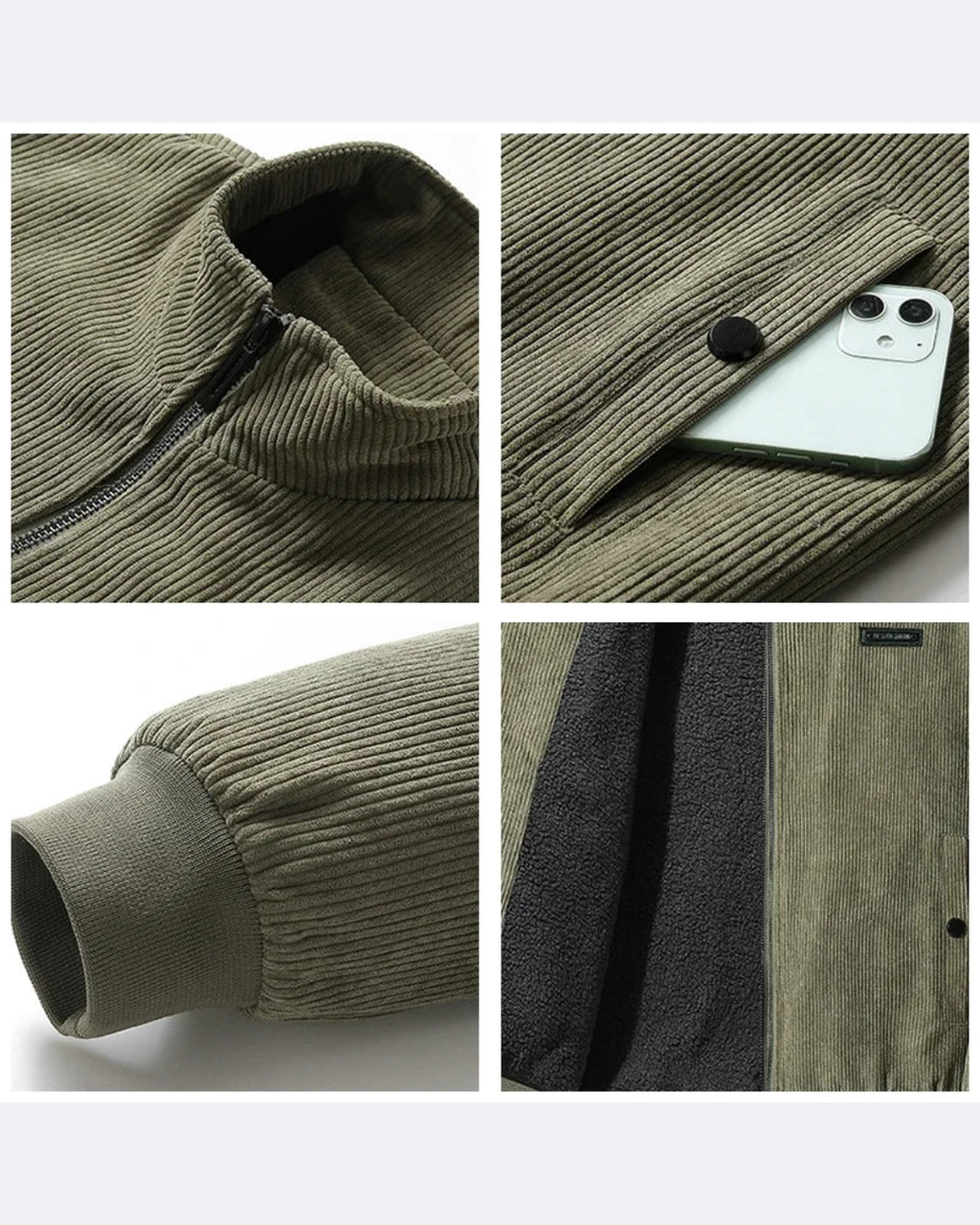 IVÁN™ | CHAQUETA DE PANA CON FORRO POLAR