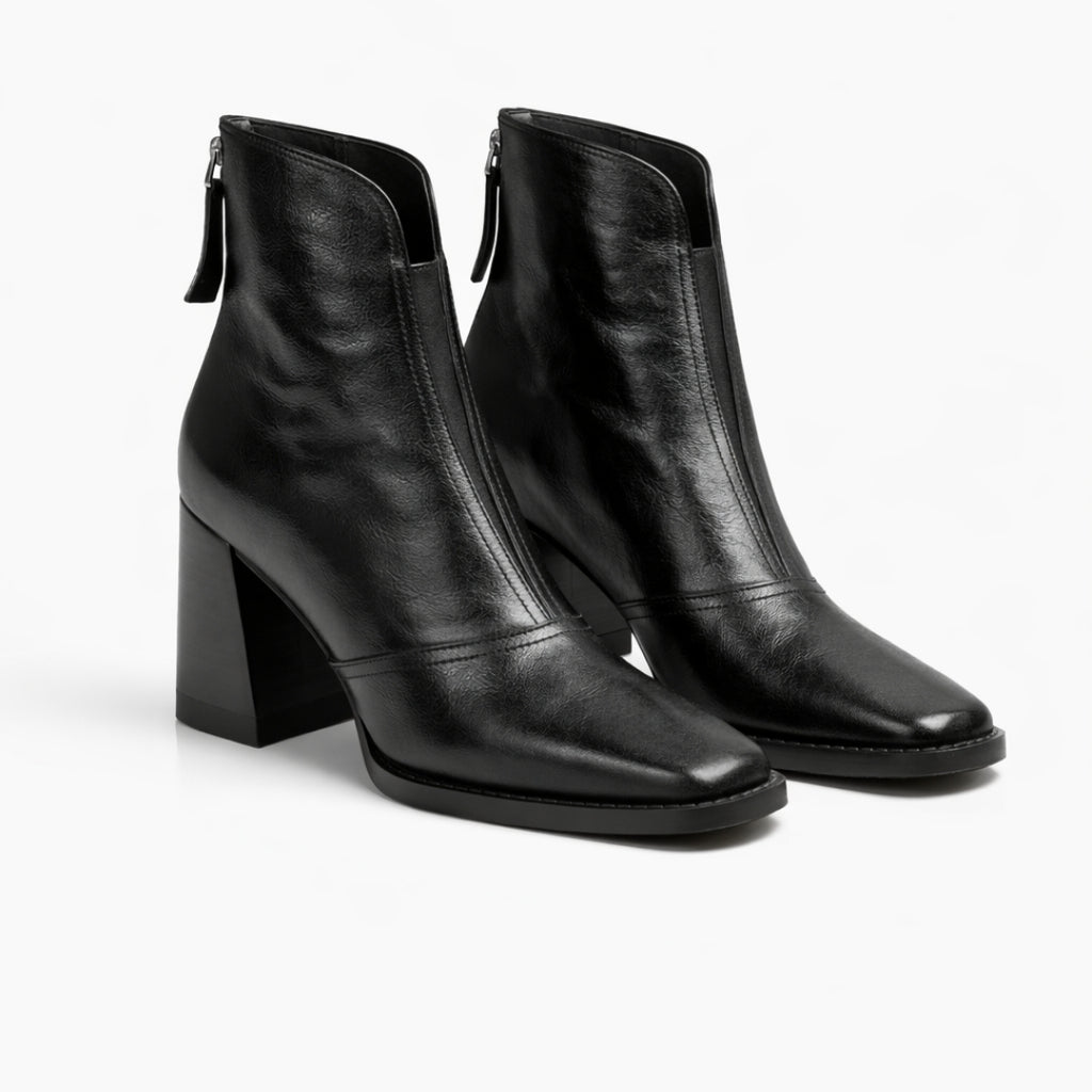 CLAUDIA™ | BOTINES DE LUJO CON TACÓN MEDIO