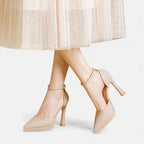 Evette™ | Tacones de Piel