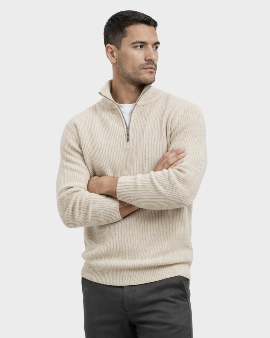 CALIX™ | JERSEY DE MEDIA CREMALLERA PARA HOMBRE