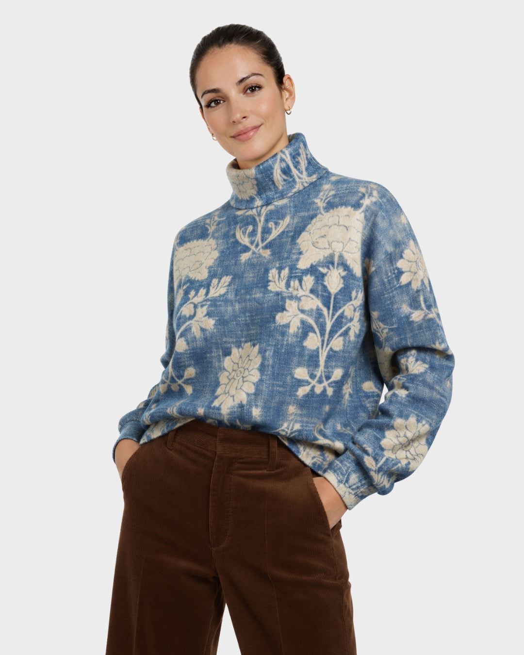 ASHLEY™ - JERSEY DE CUELLO ALTO CÁLIDO Y ELEGANTE