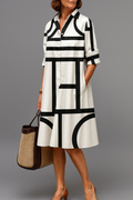Ellie | Vestido midi elegante y cuidado