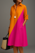 Kayla | Vestido midi elegante y cuidado