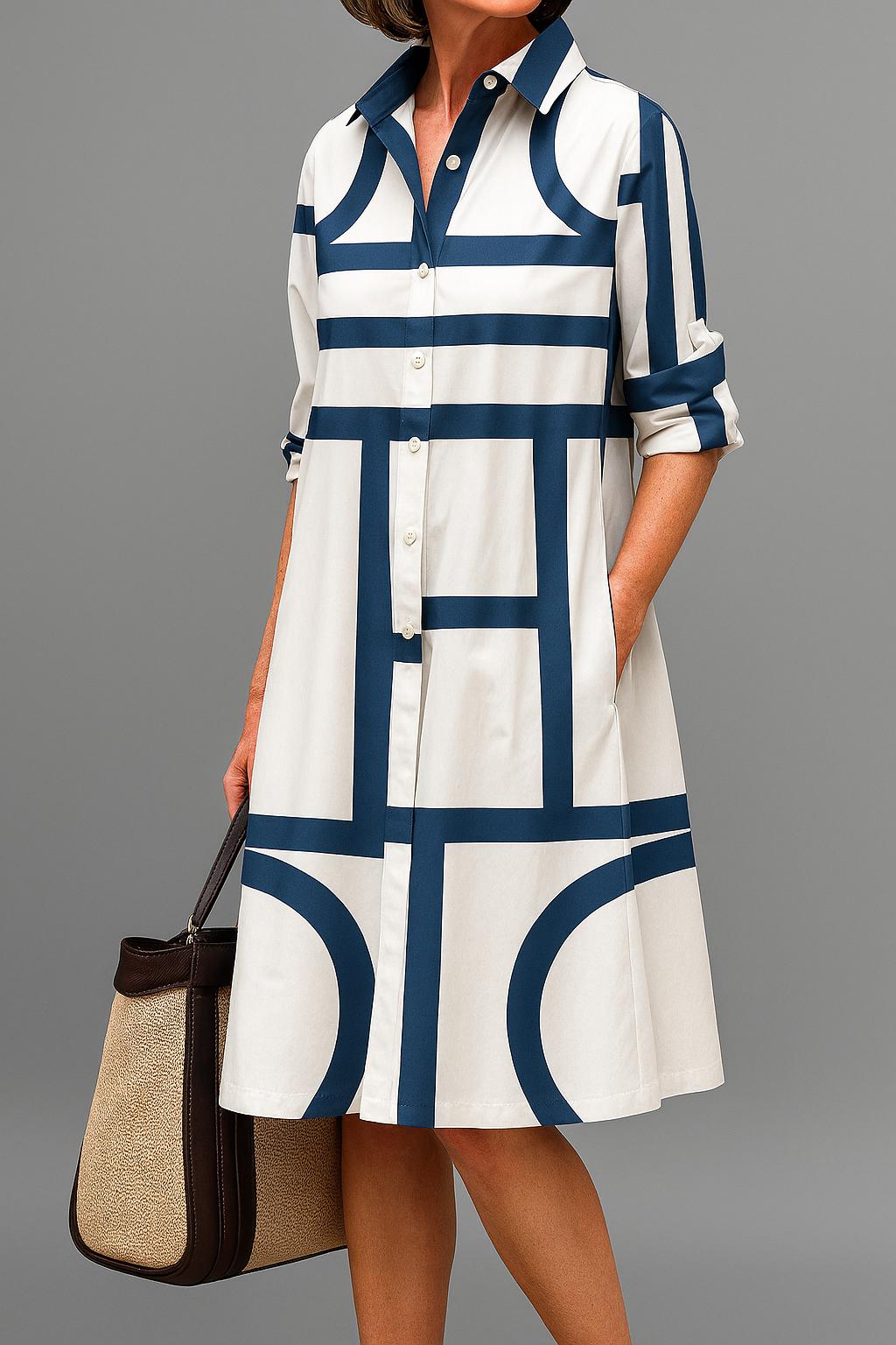 Siena | Vestido midi elegante y cuidado