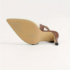 Amélie™ | Tacones Slingback de Contraste