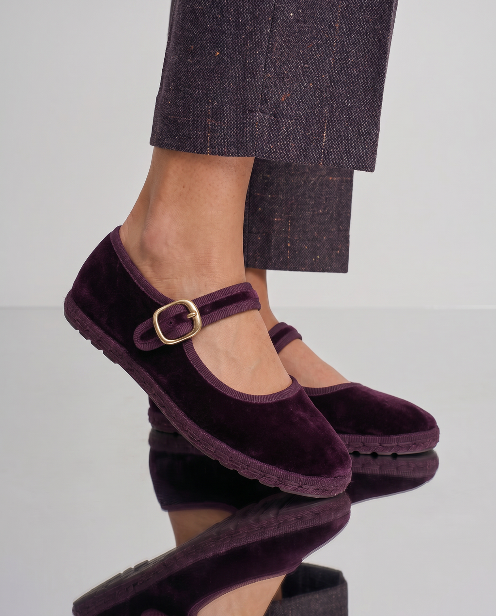 ALBA™ | MARY JANE DE TERCIOPELO