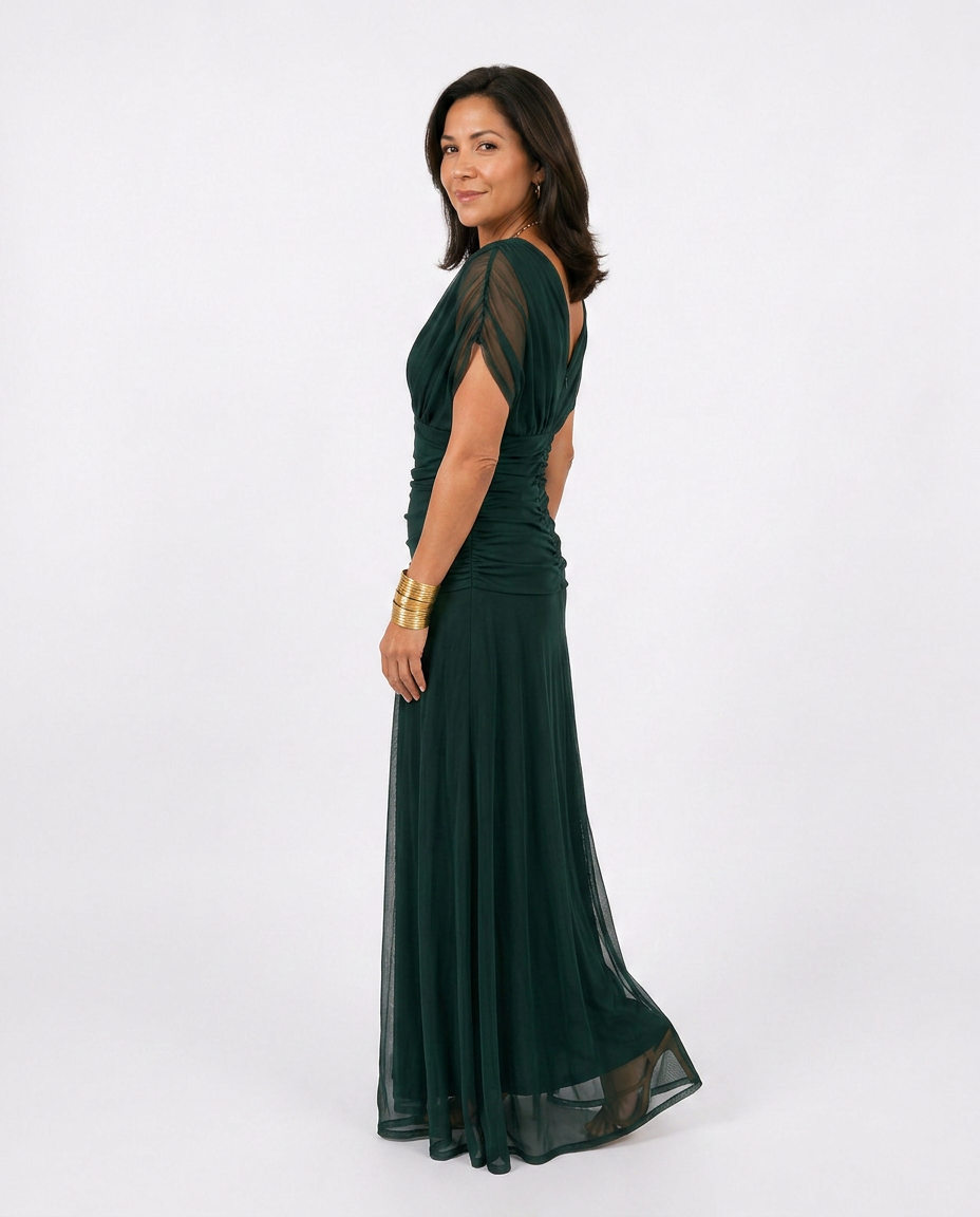 LOUISE™ | VESTIDO MAXI ELEGANTE ESCOTE V