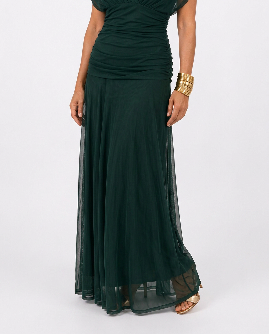 LOUISE™ | VESTIDO MAXI ELEGANTE ESCOTE V
